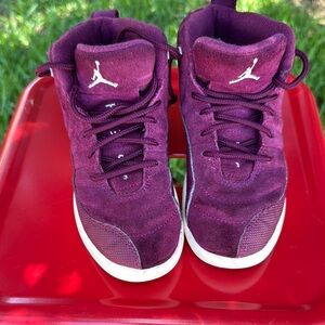 Jordan 12 Retro Bordeaux Basketball Sneakers High-Top